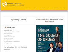 Tablet Screenshot of bhso.org